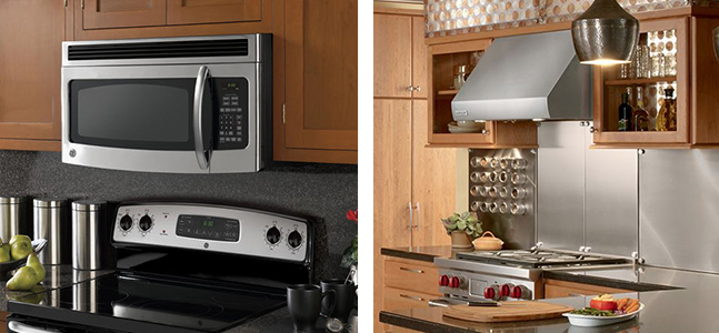 Over the Range Microwave or Residential Hood Installation Ebel's Installation